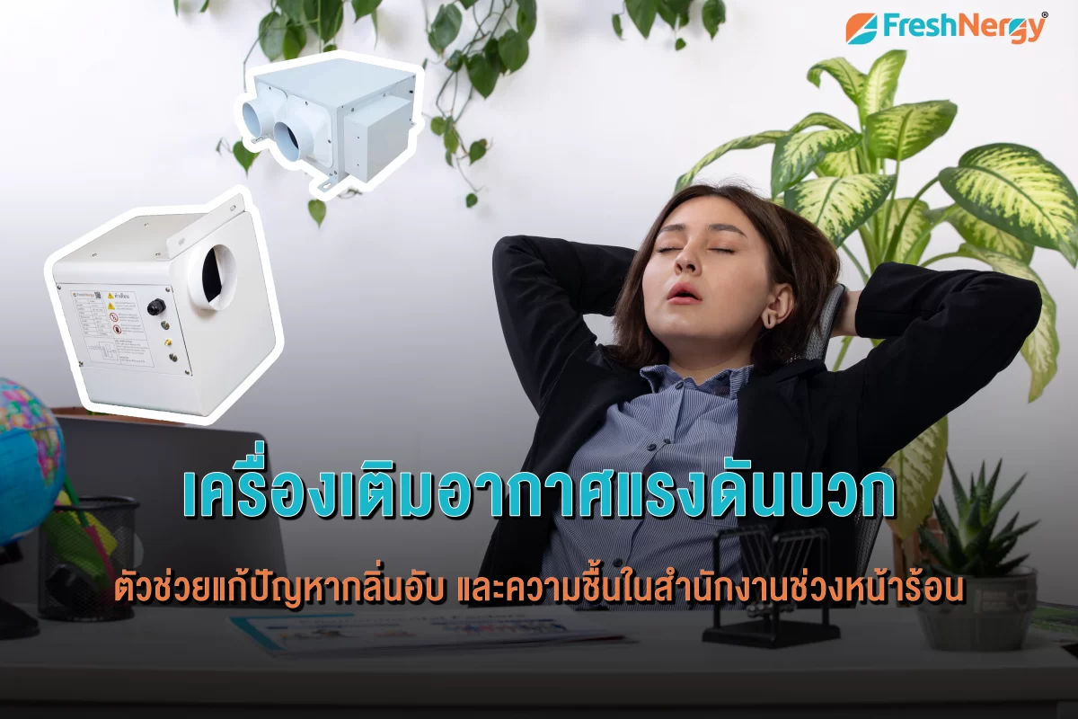 กลิ่นอับในสำนักงาน หน้าร้อน