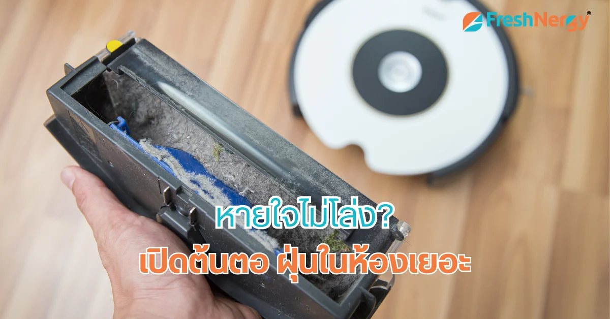 ทำไมฝุ่นในห้องเยอะ